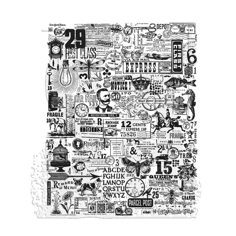 Hodgepodge Tim Holtz Gummistempel Stamper Anonymous