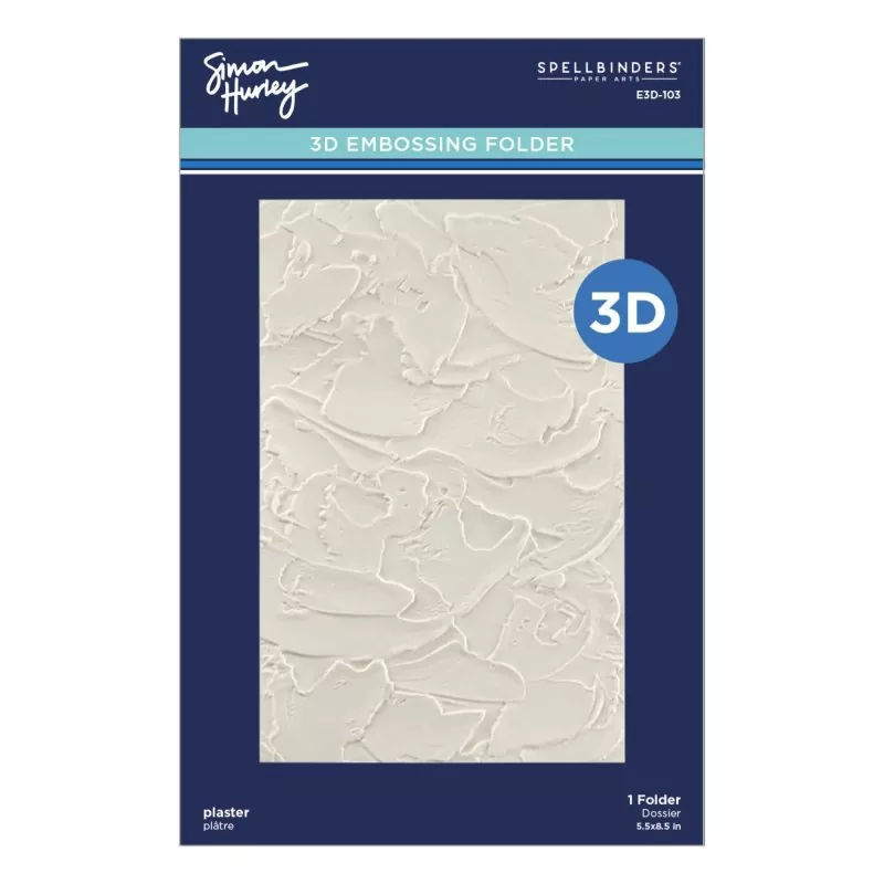 Plaster Embossing Folder Spellbinders