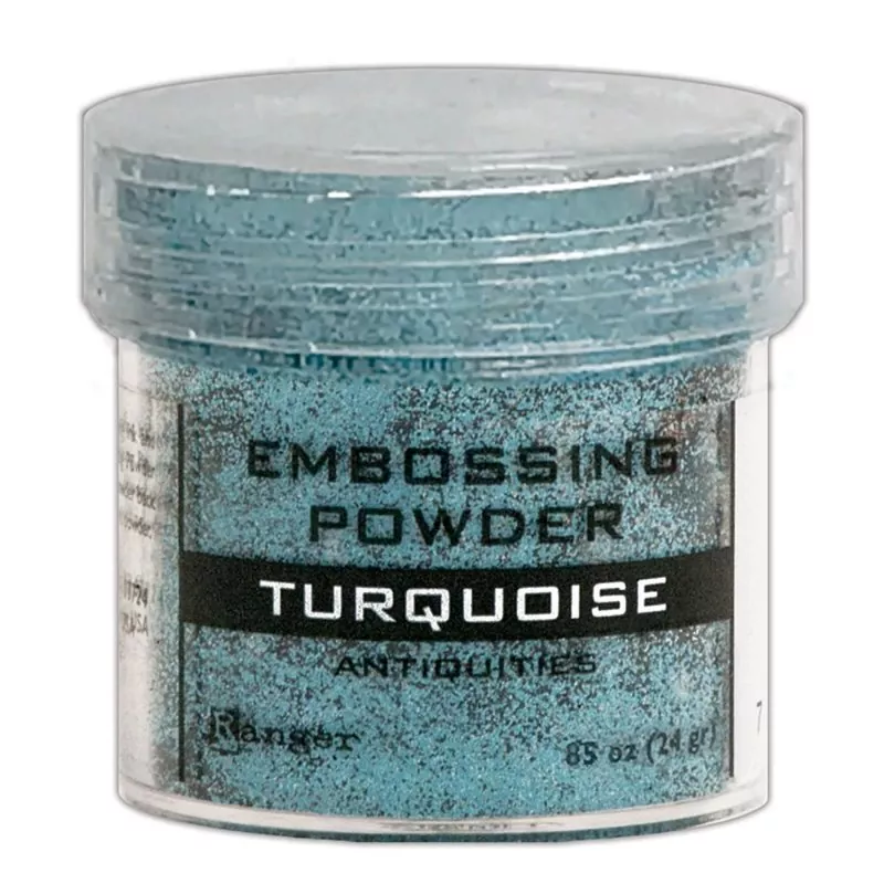 Embossing Powder Turquoise Ranger