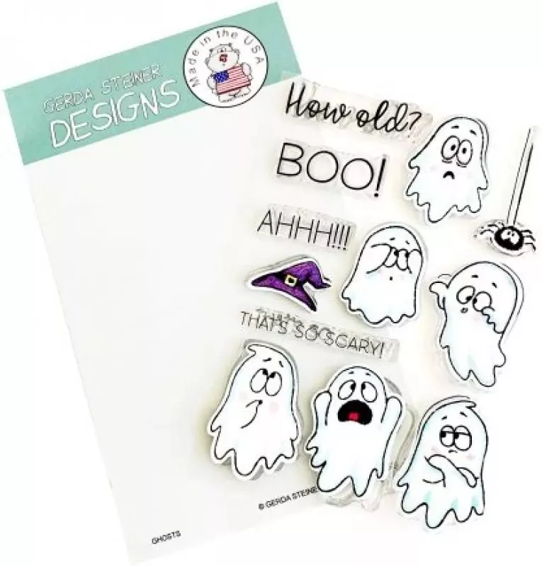 Ghosts BUNDLE Stempel + Stanzen Gerda Steiner Designs