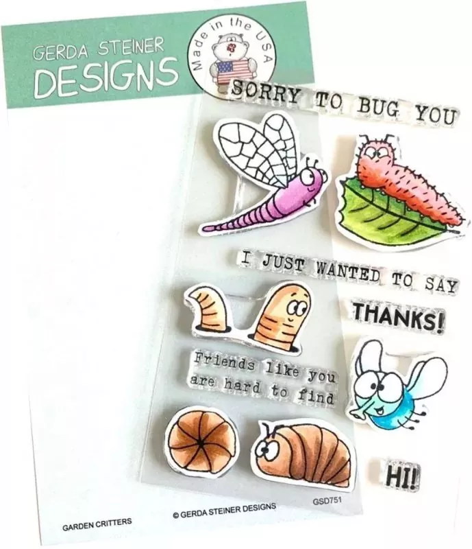 Garden Critter BUNDLE Stempel + Stanzen Gerda Steiner Designs