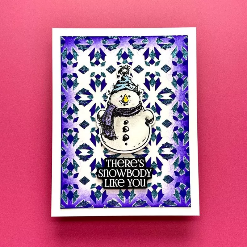 Simon Hurley Sketched Snowmen Ranger Stempel 1