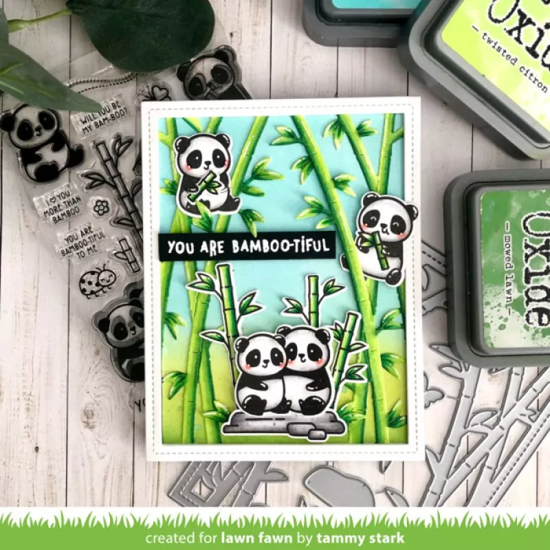 I Heart Pandas Stempel Lawn Fawn 5