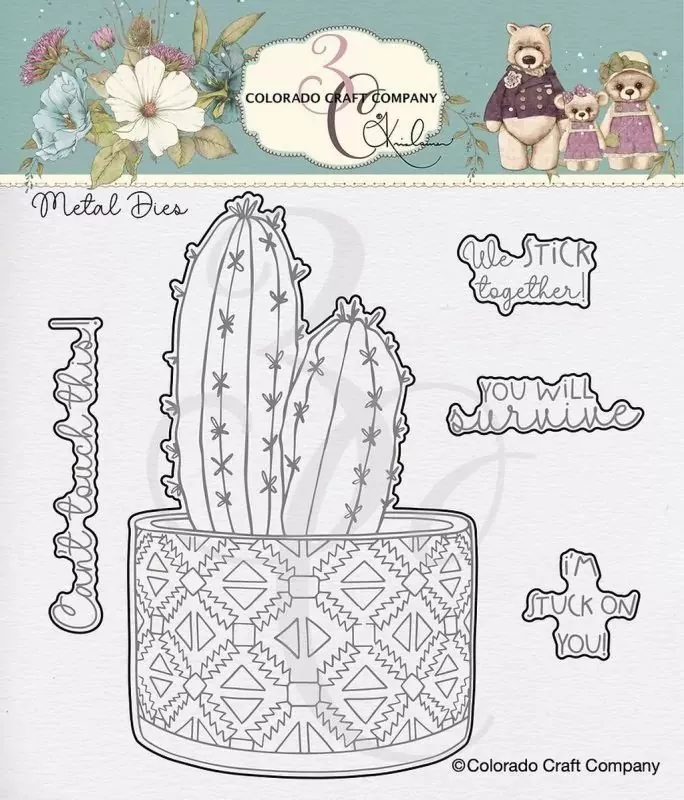 Can't Touch This Stamp & Die Bundle Colorado Craft Company 1