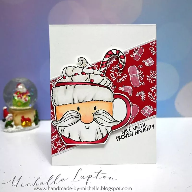 Santa Cheer Mug Stanzen Colorado Craft Company by Kris Lauren 1