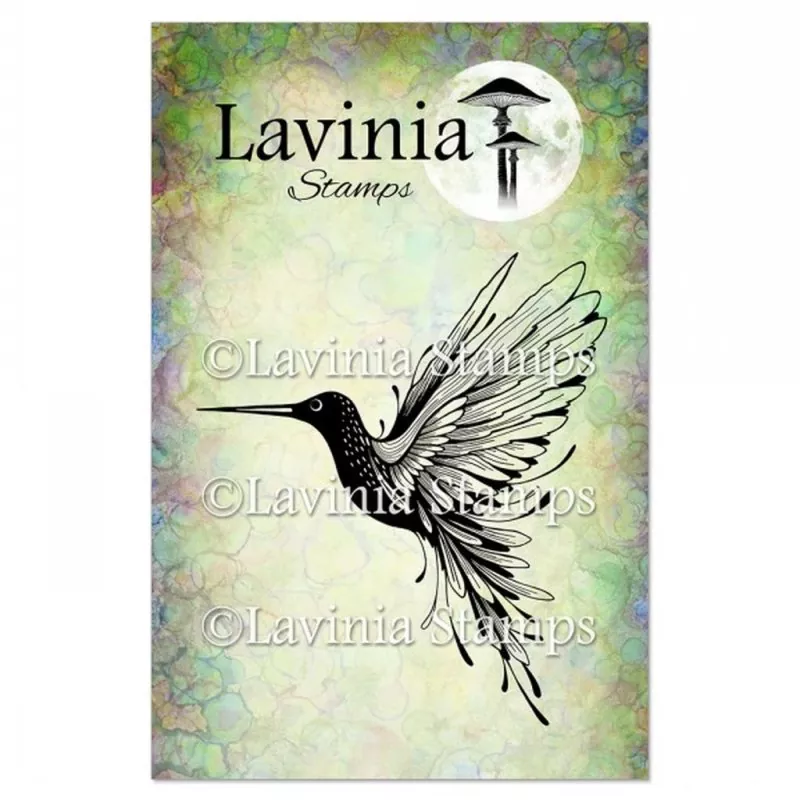 Hummingbird Large Lavinia Clear Stamps