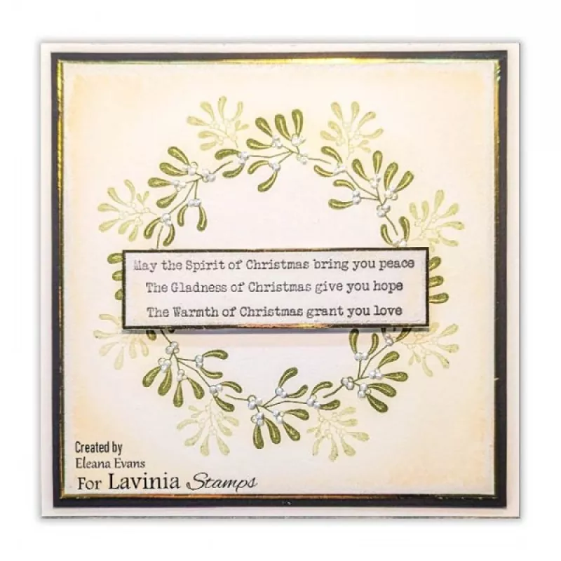 Christmas Mistletoe Lavinia Clear Stamps 2