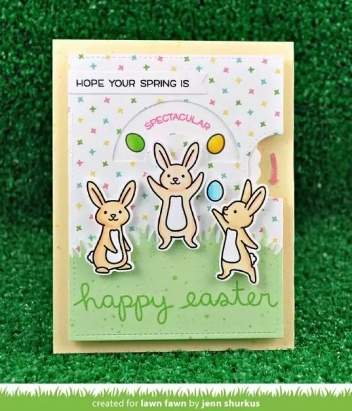 Eggstra Amazing Easter Stanzen Lawn Fawn Projekt 3