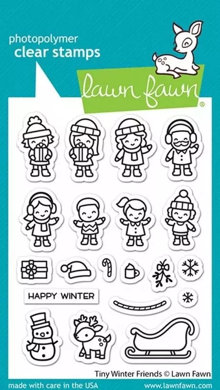 Tiny Winter Friends Stempel Lawn Fawn