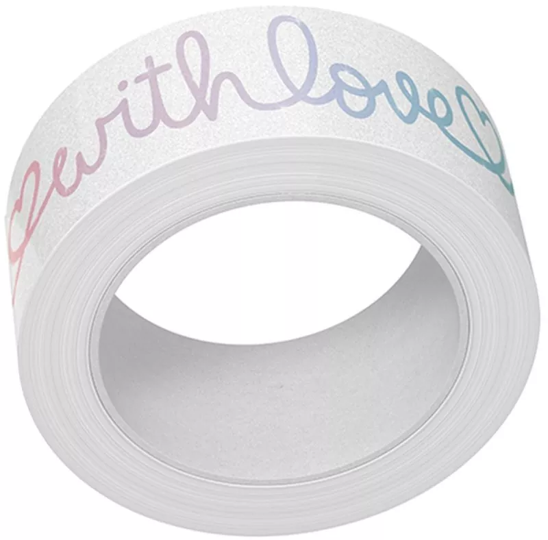 Scripty Saying Shimmer Washi Tape Lawn Fawn