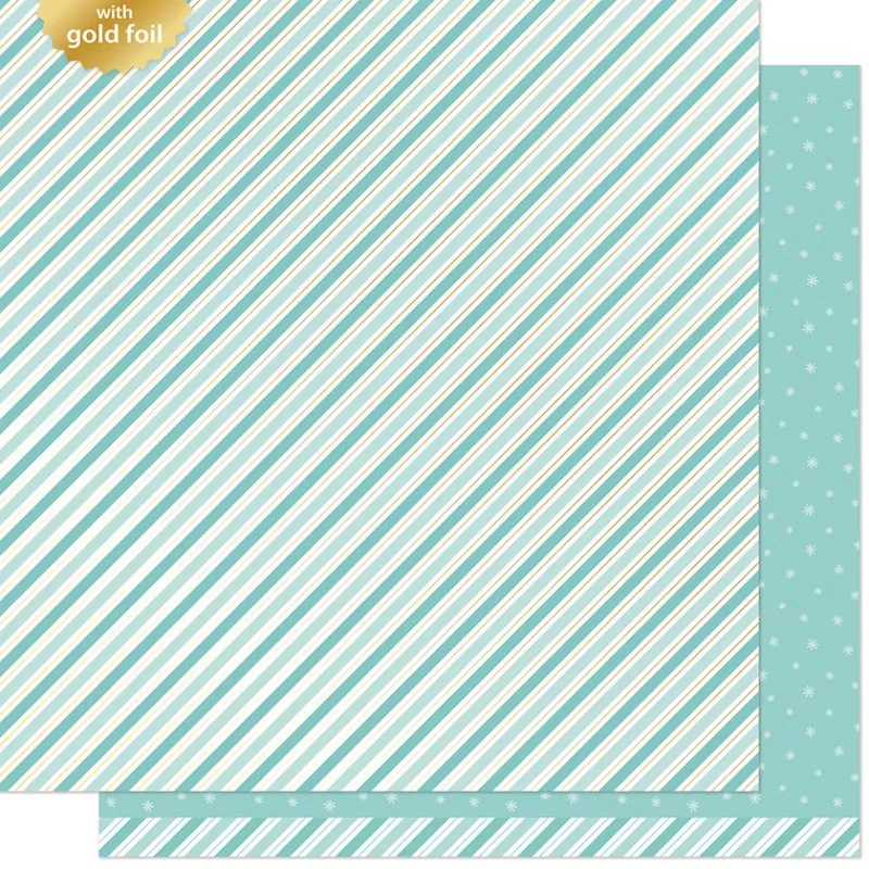 Candy Cane Lane Petite Paper Pack 6x6 Lawn Fawn 5