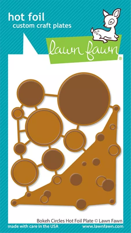 Lawn Fawn Bokeh Circles Hot Foil Plate