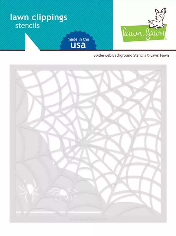 Spiderweb Background Stencils Schablonen Lawn Fawn