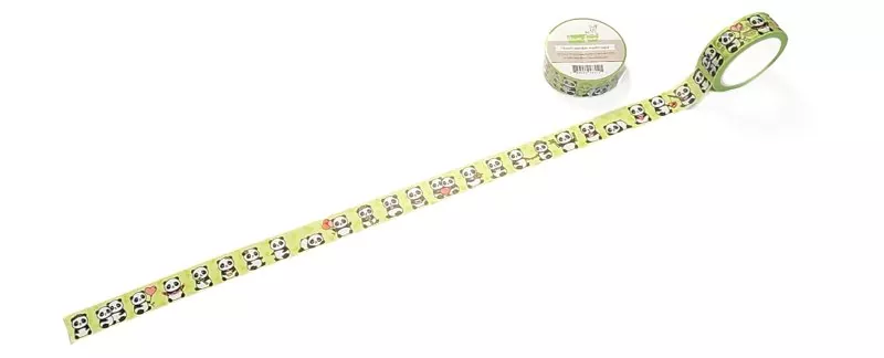 I Heart Pandas Washi Tape Lawn Fawn 1