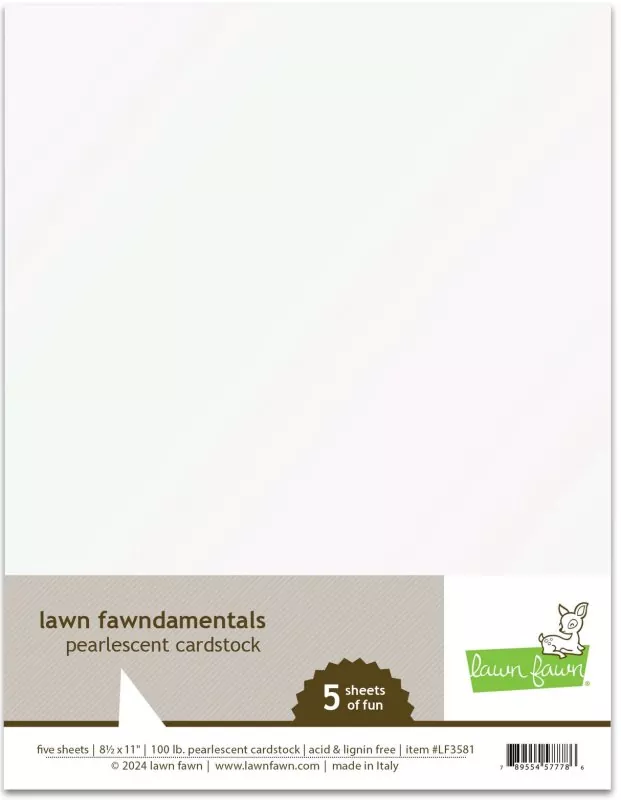 Pearlescent Cardstock Lawn Fawn