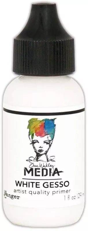 media gesso White 1fl oz ranger dina wakley