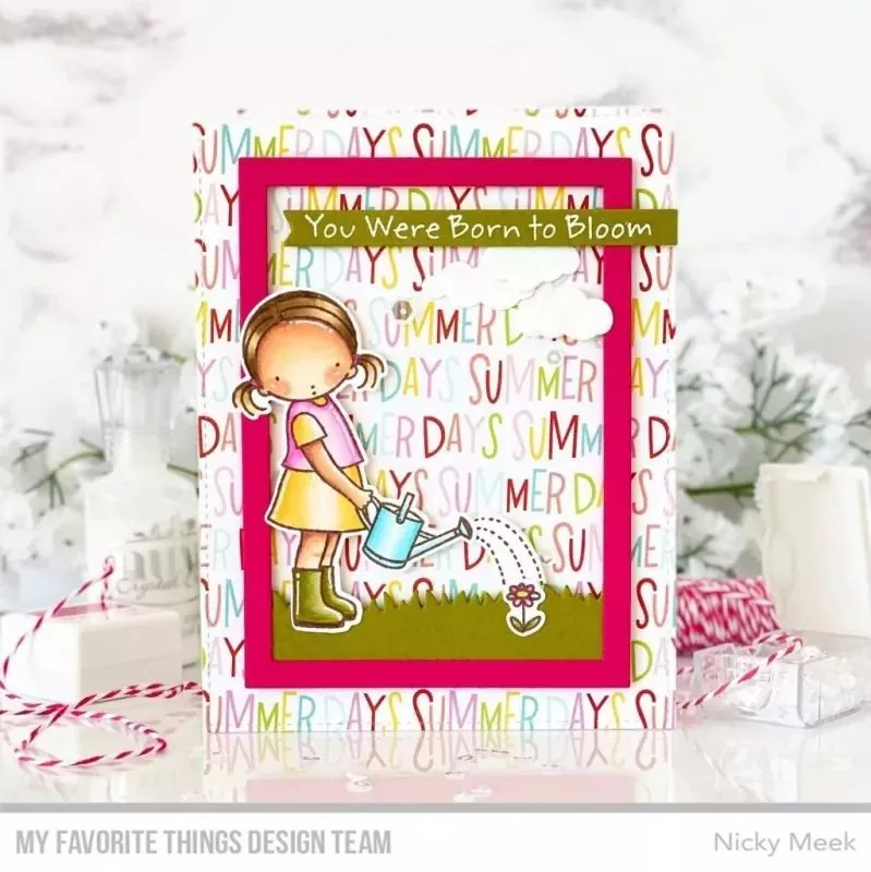 my favorite things Stamp & Die Bundle Grow Together 3