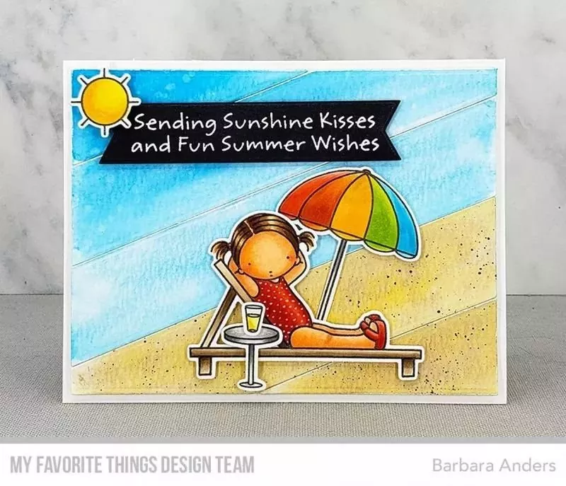 my favorite things Stamp & Die Bundle Sunshine Kisses 2