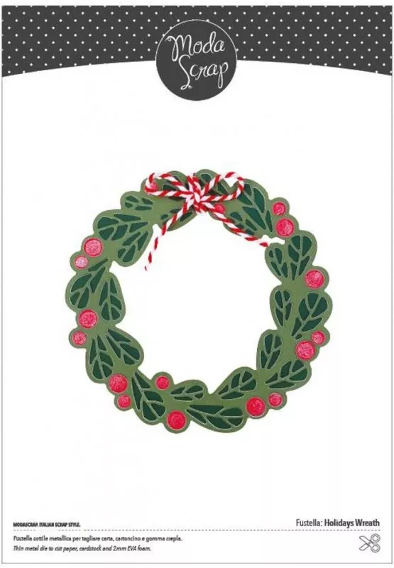 Holidays Wreath Stanzen Modascrap