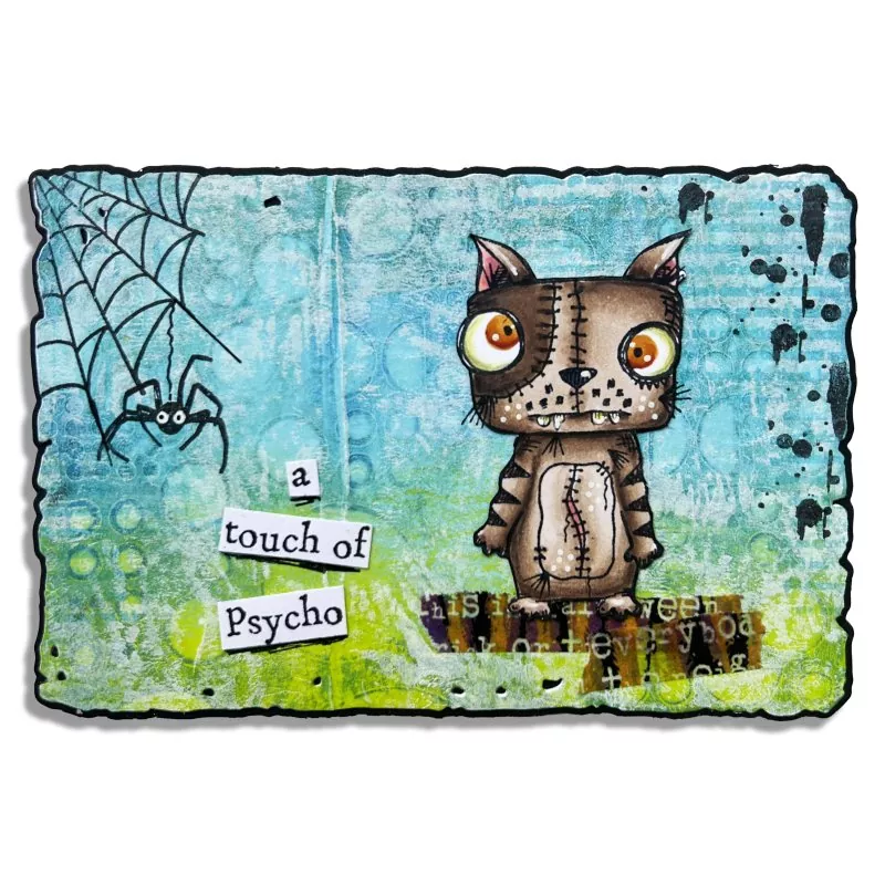 aall create clear stamp Zombie Night 3