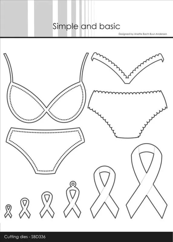 Simple and Basic Bikini Bra Set stanze