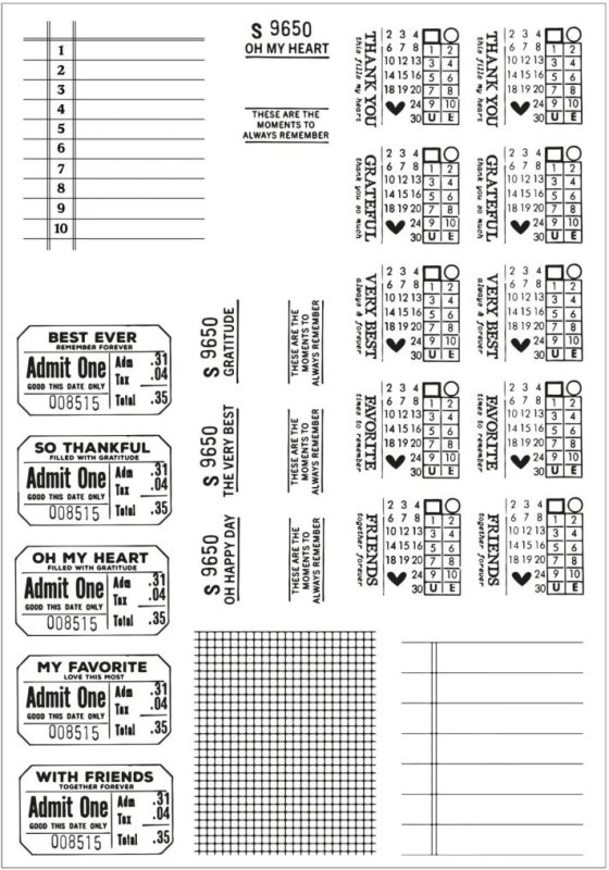 Forever Journal Essentials Sizzix & 49 and Market Framelits Stanzen & Stempel 1