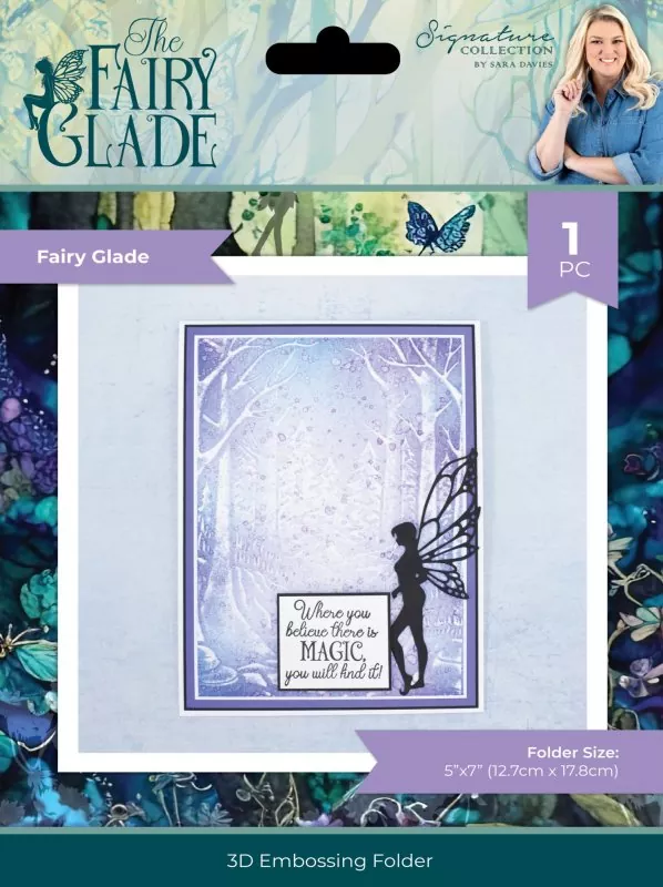 Fairy Glade Fairy Glade 3D prägeschablone crafters companion