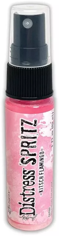 Distress Spritz tim holtz ranger Kitsch Flamingo