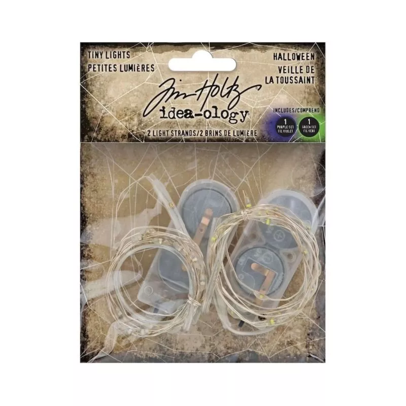 Halloween Tiny Lights Idea-ology Tim Holtz