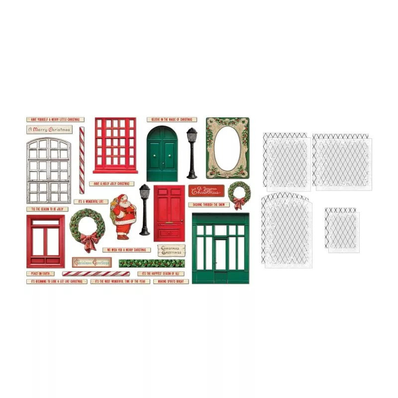 Baseboards + Transparencies Christmas 2024 Idea-ology Tim Holtz 1