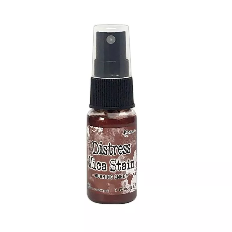 tim holtz distress halloween Mica Stain Burning Ember ranger