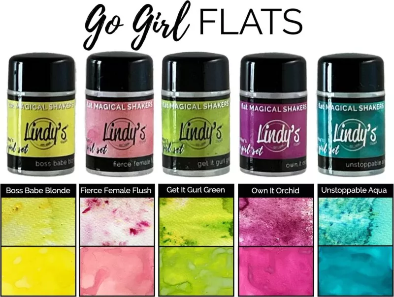 Go Girl! FLATS Magical Shaker 2.0 Own It Orchid Lindy's Stamp Gang 2