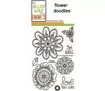 Flower Doodles - Clearstamps - TAWS - 2te Wahl