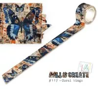 Coral Wings - Washi Tape - AALL & Create - #117