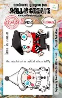 AALL & Create - Pierrot And Mime - Clear Stamps #1210