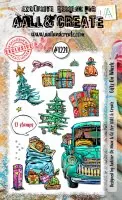 AALL & Create - Gifts On Wheels - Clear Stamps #1221