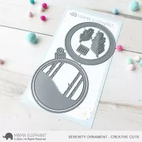 Serenity Ornament - Creative Cuts - Stanzen - Mama Elephant