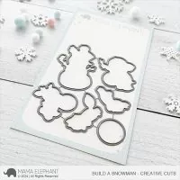 Build A Snowman - Creative Cuts - Stanzen - Mama Elephant