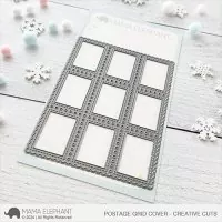 Postage Grid Cover - Creative Cuts - Stanzen - Mama Elephant