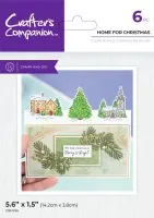 Festive Edge - Home for Christmas - Stempel + Stanzen - Crafters Companion