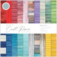 Beach Hut - Paper Pad - 12"x12" - Craft Consortium