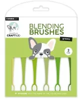 Creative Craftlab - Blending Brushes - Greens - Studio Light