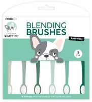 Creative Craftlab - Blending Brushes - Turquoises - Studio Light