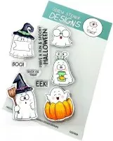 Halloween Ghosts - BUNDLE Stempel + Stanzen - Gerda Steiner Designs