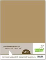 Lawn Fawn Cardstock - Paper Bag - 8,5"x11"