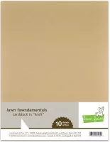 Cardstock - Kraft - 8,5"x11" - Lawn Faen