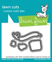 Little Woodland Library Add-On - Stanzen - Lawn Fawn