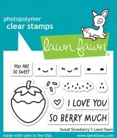 Sweet Strawberry - Stempel - Lawn Fawn