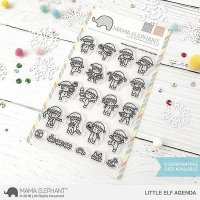 little elf agenda - mama elephant