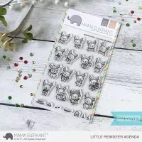 Little Reindeer Agenda - Stamp & Die Bundle - Mama Elephant